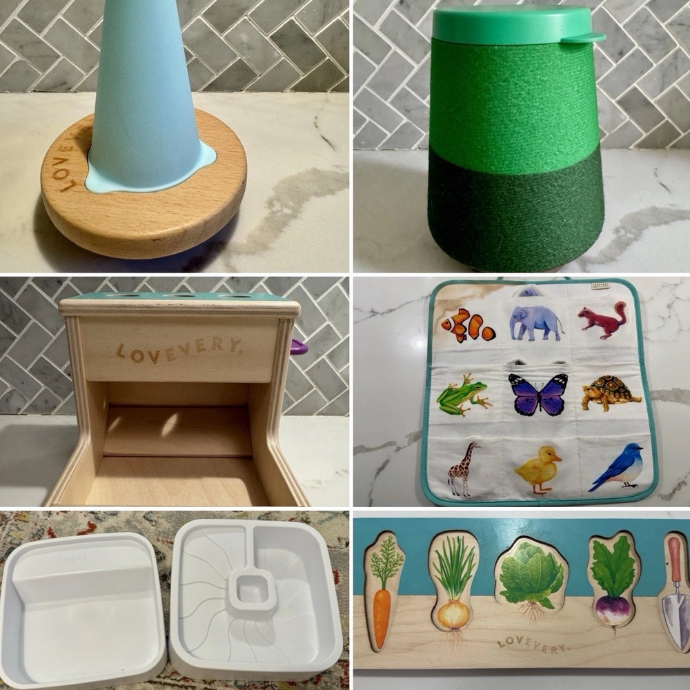 Lovevery Replacement Pieces Shrub Turtle Hatch‎ Quilted Critter Garden Puzzle